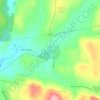 Mappa topografica Verbank, altitudine, rilievo