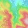 Mappa topografica Housseramont, altitudine, rilievo
