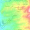 Mappa topografica Canalpamba, altitudine, rilievo