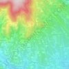 Mappa topografica Les Monterniers, altitudine, rilievo