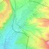 Mappa topografica Hix, altitudine, rilievo