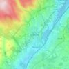 Mappa topografica Kilbirnie, altitudine, rilievo
