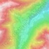 Mappa topografica Thal, altitudine, rilievo