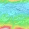 Mappa topografica Borgata Rodetti, altitudine, rilievo