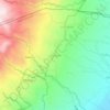 Mappa topografica Malaiba, altitudine, rilievo