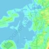 Mappa topografica Patuisset, altitudine, rilievo