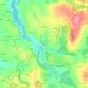 Mappa topografica Kerroc'h, altitudine, rilievo