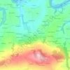Mappa topografica Kerilliz, altitudine, rilievo