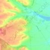 Mappa topografica Carrelots, altitudine, rilievo