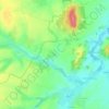 Mappa topografica Sucé, altitudine, rilievo