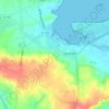Mappa topografica Le Désert, altitudine, rilievo
