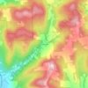Mappa topografica Owens Mills, altitudine, rilievo