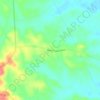 Mappa topografica Allenton, altitudine, rilievo