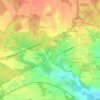 Mappa topografica Grand Barias, altitudine, rilievo