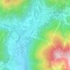 Mappa topografica Rivo, altitudine, rilievo