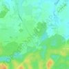 Mappa topografica Les Breux, altitudine, rilievo