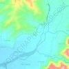 Mappa topografica Pias, altitudine, rilievo