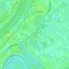 Mappa topografica Oude Maasdijk, altitudine, rilievo