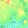 Mappa topografica North Hanover, altitudine, rilievo