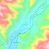 Mappa topografica Rinconada, altitudine, rilievo