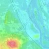 Mappa topografica L'Ardoise, altitudine, rilievo