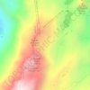 Mappa topografica Sur les Lacs, altitudine, rilievo