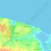 Mappa topografica Neukirchen, altitudine, rilievo