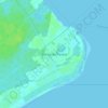 Mappa topografica Pontal do Sul, altitudine, rilievo