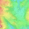 Mappa topografica Paillette, altitudine, rilievo