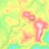 Mappa topografica Haycock, altitudine, rilievo