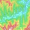 Mappa topografica Cavaceppo, altitudine, rilievo