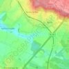 Mappa topografica Les Moulinaux, altitudine, rilievo
