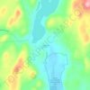 Mappa topografica Cossayuna, altitudine, rilievo