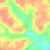 Mappa topografica Buzzard Roost, altitudine, rilievo