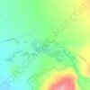 Mappa topografica Los Choros, altitudine, rilievo