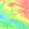 Mappa topografica Carretera Panamericana Sur, altitudine, rilievo