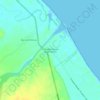 Mappa topografica El Raudal (Raudal de las Flores), altitudine, rilievo