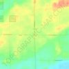 Mappa topografica Leeds, altitudine, rilievo