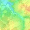 Mappa topografica La Feranderie, altitudine, rilievo