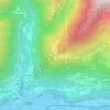 Mappa topografica Carnale, altitudine, rilievo