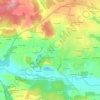 Mappa topografica Pont Malo, altitudine, rilievo