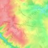 Mappa topografica Le Bourg, altitudine, rilievo
