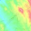 Mappa topografica Loma Rica, altitudine, rilievo
