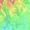 Mappa topografica Balata, altitudine, rilievo