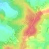 Mappa topografica Bois de Magneux, altitudine, rilievo