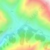 Mappa topografica Machail, altitudine, rilievo