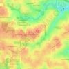 Mappa topografica West Hill, altitudine, rilievo