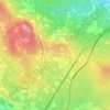 Mappa topografica la Granada, altitudine, rilievo