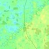 Mappa topografica Davis, altitudine, rilievo