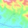 Mappa topografica San Benito, altitudine, rilievo